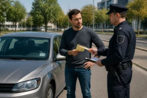 Amendes routieres en milieu urbain