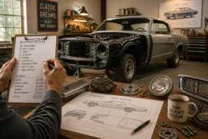 Budget, modèle et méthode : restaurer une voiture ancienne