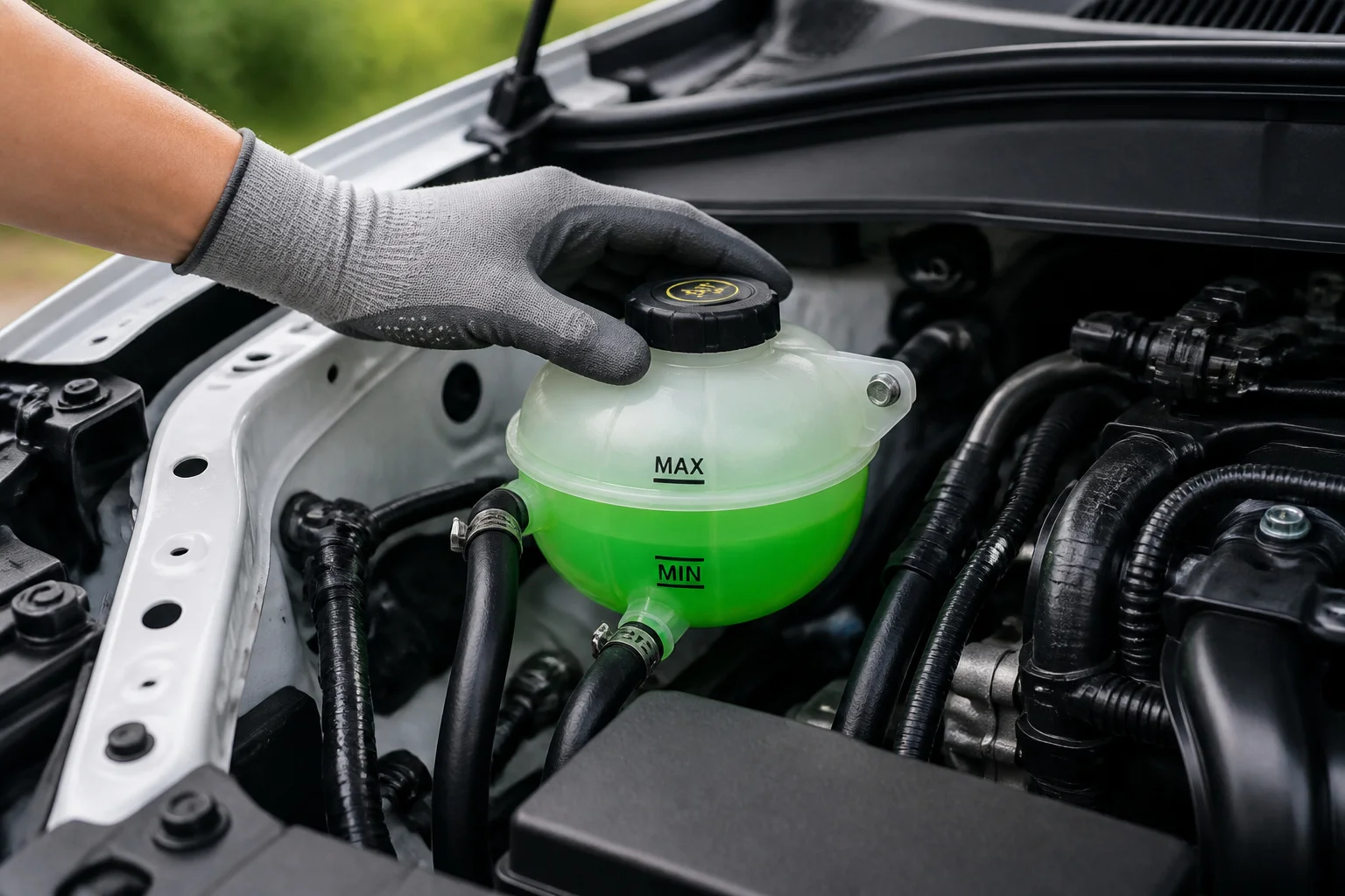 Liquide refroidissement : pourquoi le niveau varie ?