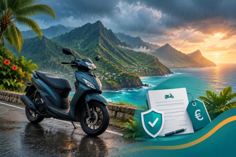 Assurer sa première moto à La Réunion : garanties