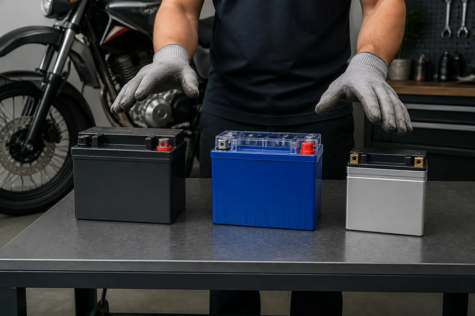 Batterie moto 125 : trouvez la vôtre facilement