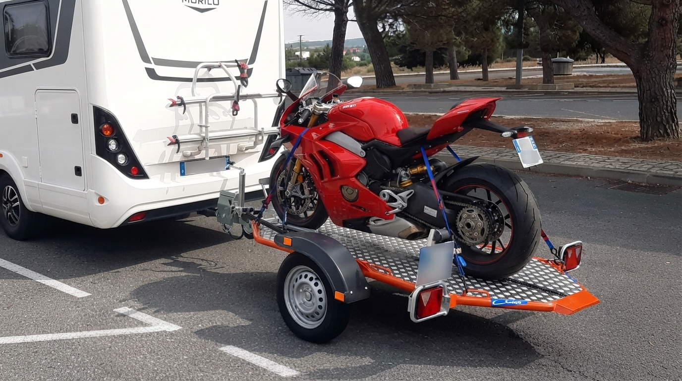 Quelle remorque moto camping car choisir pour vos escapades