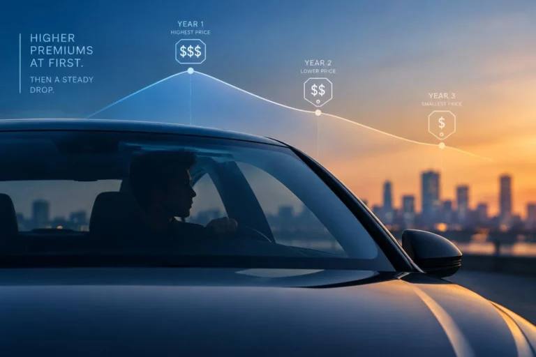 Assurance auto jeune conducteur : surprime qui baisse