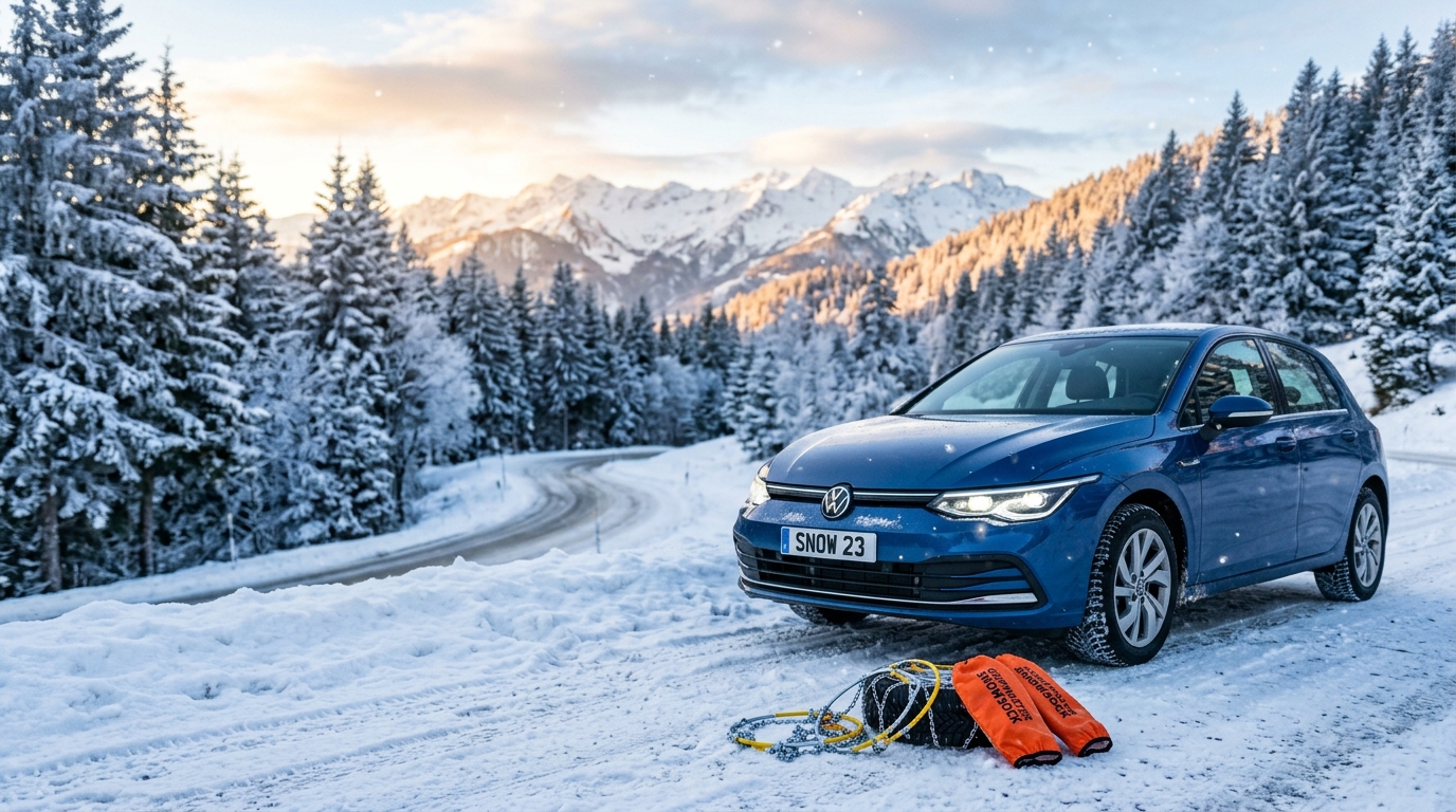 Rouler en hiver : quels équipements prévoir dans votre voiture ?