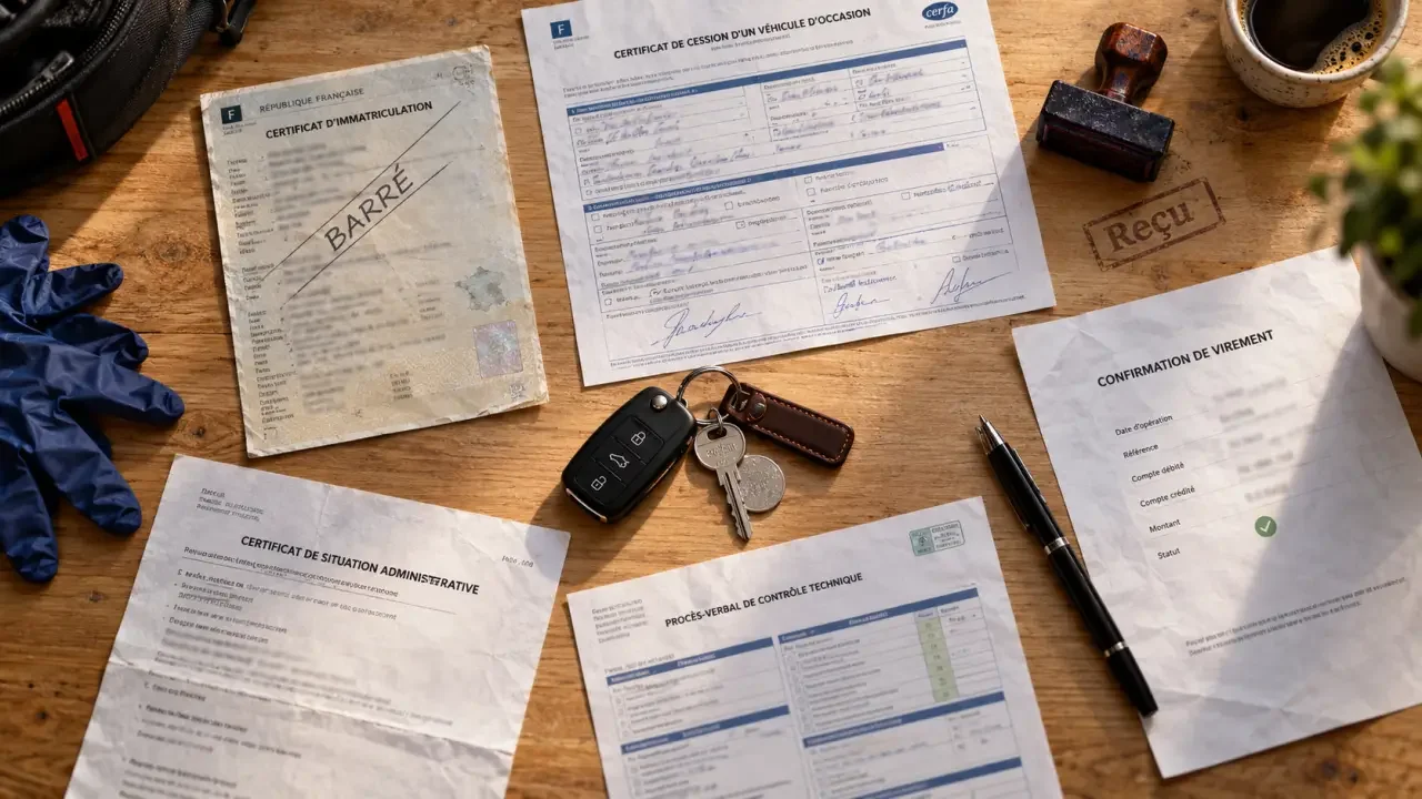 Vendre sa voiture : les documents à réunir et les 15 jours à ne pas laisser filer